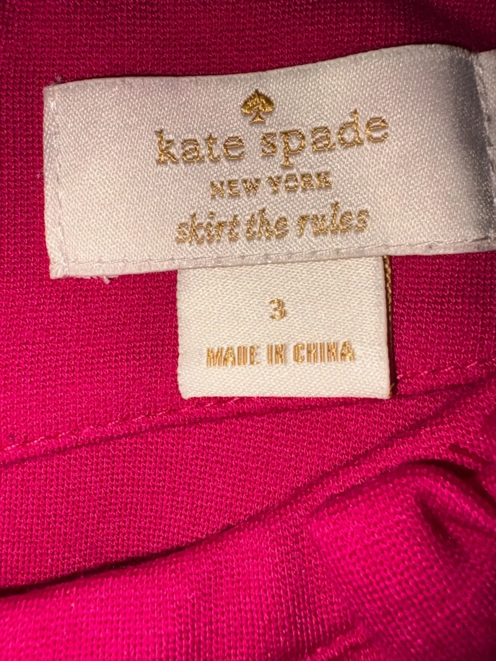 NWOT Kate Spade skirt the rules knit dress girl's sz 3
